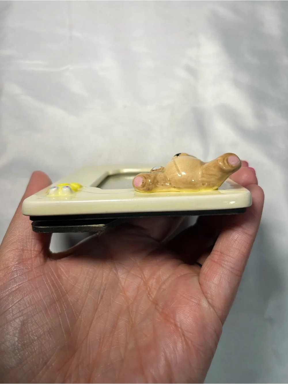 Vintage 90s Baby 2x3 Photo Frame 3D Duck Teddy Bear Balloons Tabletop‎